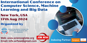 Computer Science, Machine Learning and Big Data Conference in USA 